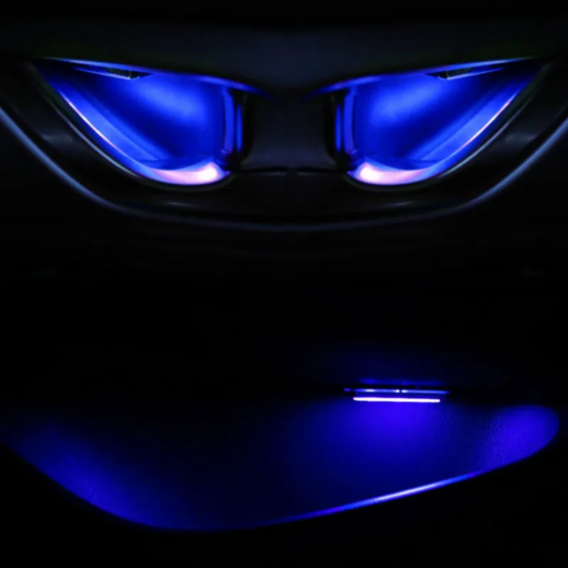 JURUS 4Pcs Universal Door LED Inner Bowl Light Armrest Interior Lighting Handrail Handle Lights Decorative Lamp Bulb Car Styling JURUS 4Pcs Universal Door LED Inner Bowl Light Armrest Interior Lighting Handrail Handle Lights Decorative Lamp Bulb Car Styling