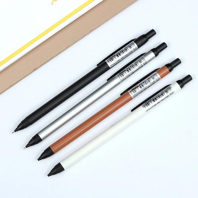 1 шт. высококачественный металлический механический карандаш 0,5 мм/0,7 мм автоматический карандаш для активности