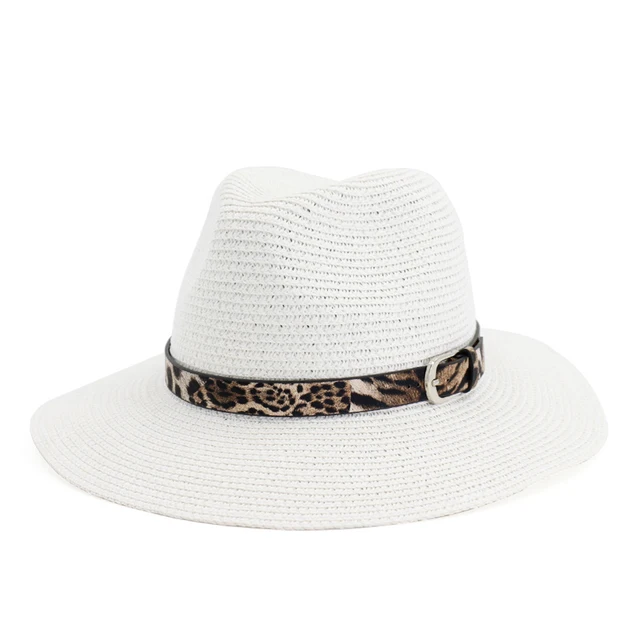 white summer hat