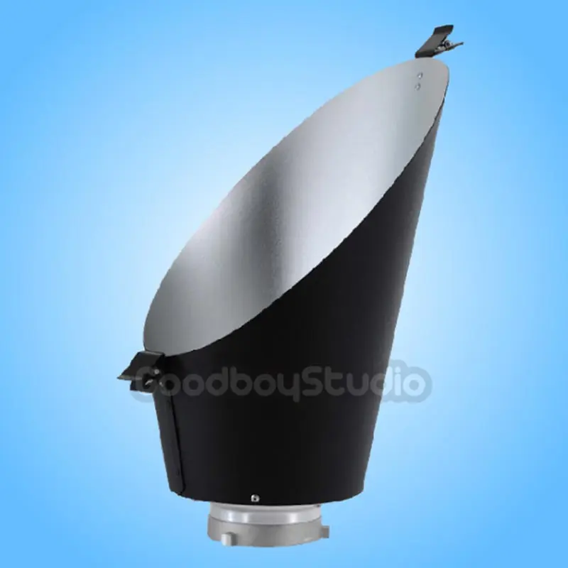 

Premium Oblique Background Backlight Reflector w/ Clip Balcar Alienbees Alien Bees Mount Studio Flash