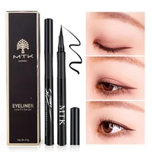 Профессиональный Макияж Водонепроницаемый черный Подводка для глаз Ручка Liquid Eye Liner Pencil Средства ухода для век составляют Красота косметический