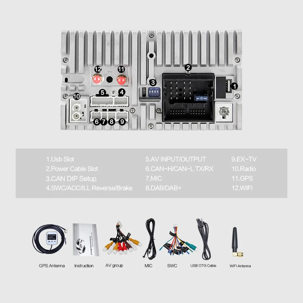 Excellent Eunavi 2 din Quad Core android 9.0 car dvd player TV GPS For VW Skoda POLO GOLF 5 6 PASSAT B6 CC JETTA TIGUAN TOURAN Fabia Caddy 5