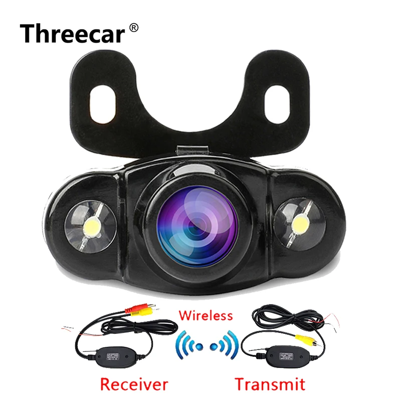 

Car Rear View Camera Night Vision Universal Reverse Rearview Camera Car Backup Parking Camera with Wireless Transmitter&Receiver