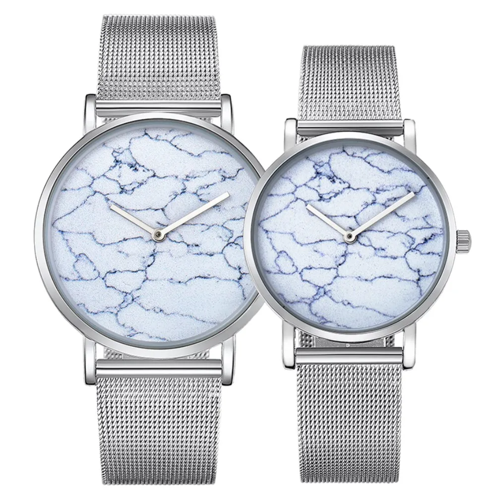 

CAGARNY Brand Watches Silver Steel Bracelet Strap Watch Men Ultra Thin Watchband Fashion Women Lovers Gift Wristwatch Hot Sale
