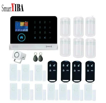 

SmartYIBA Home Intelligent GSM GPRS Wifi Alarm System Security Door Sensor Infared Detection Alarm WIFI Wireless Alarma Kits