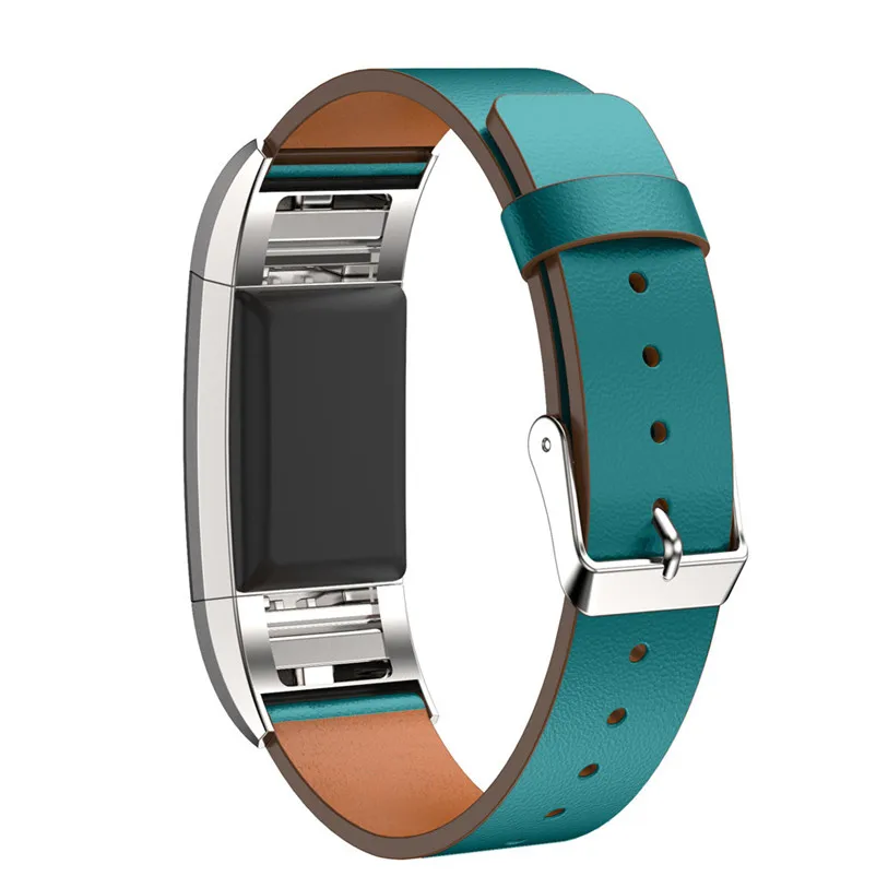 Сменный роскошный браслет из натуральной кожи для Fitbit Charge 2 oct21 | Электроника