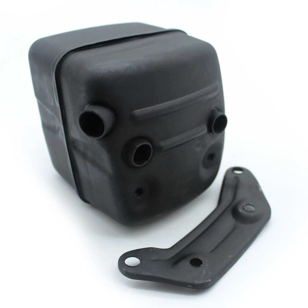 New Exhaust Muffler Ported w/ Support Bracket fit Husqvarna 365 371 372 XP  385 390XP