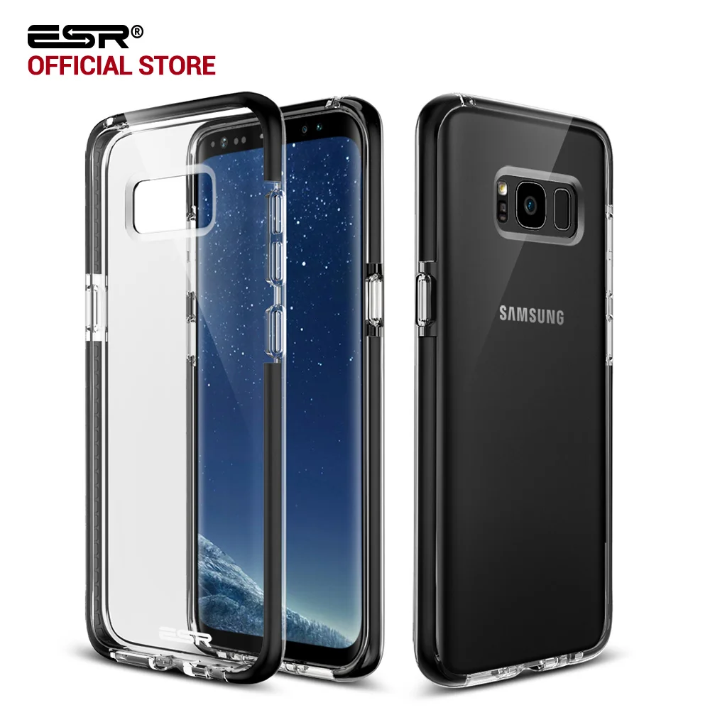 imágenes para Para el caso de Samsung Galaxy S8/S8 Más, ESR Ultra Colchón de Aire Cristalino Claro Tpu Caso de Parachoques Híbrido para Samsung Galaxy S8 Más imágenes para Para el caso de Samsung Galaxy S8/S8 Más, ESR Ultra Colchón de Aire Cristalino Claro Tpu Caso de Parachoques Híbrido para Samsung Galaxy S8 Más