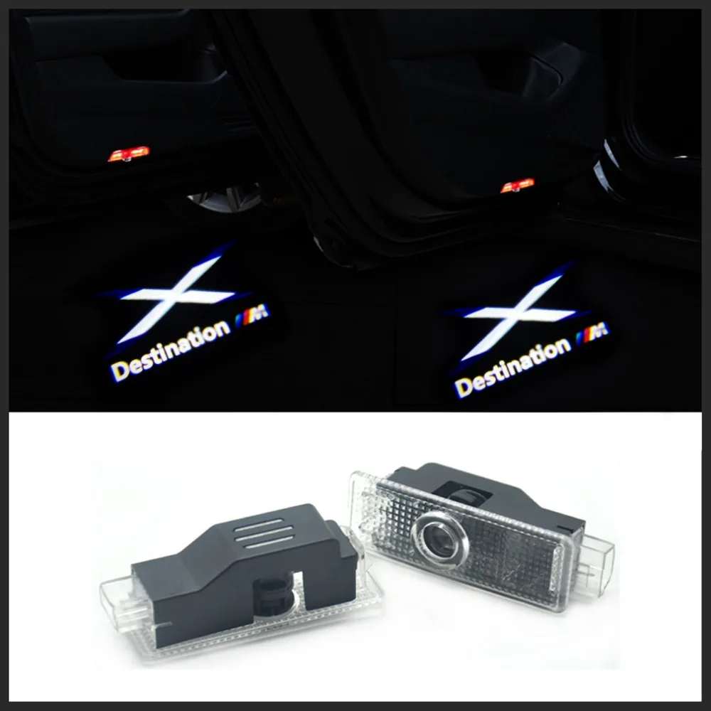 2X LED Door Warning Light Logo Projector For BMW E60 E90 F10 GT X1 X5