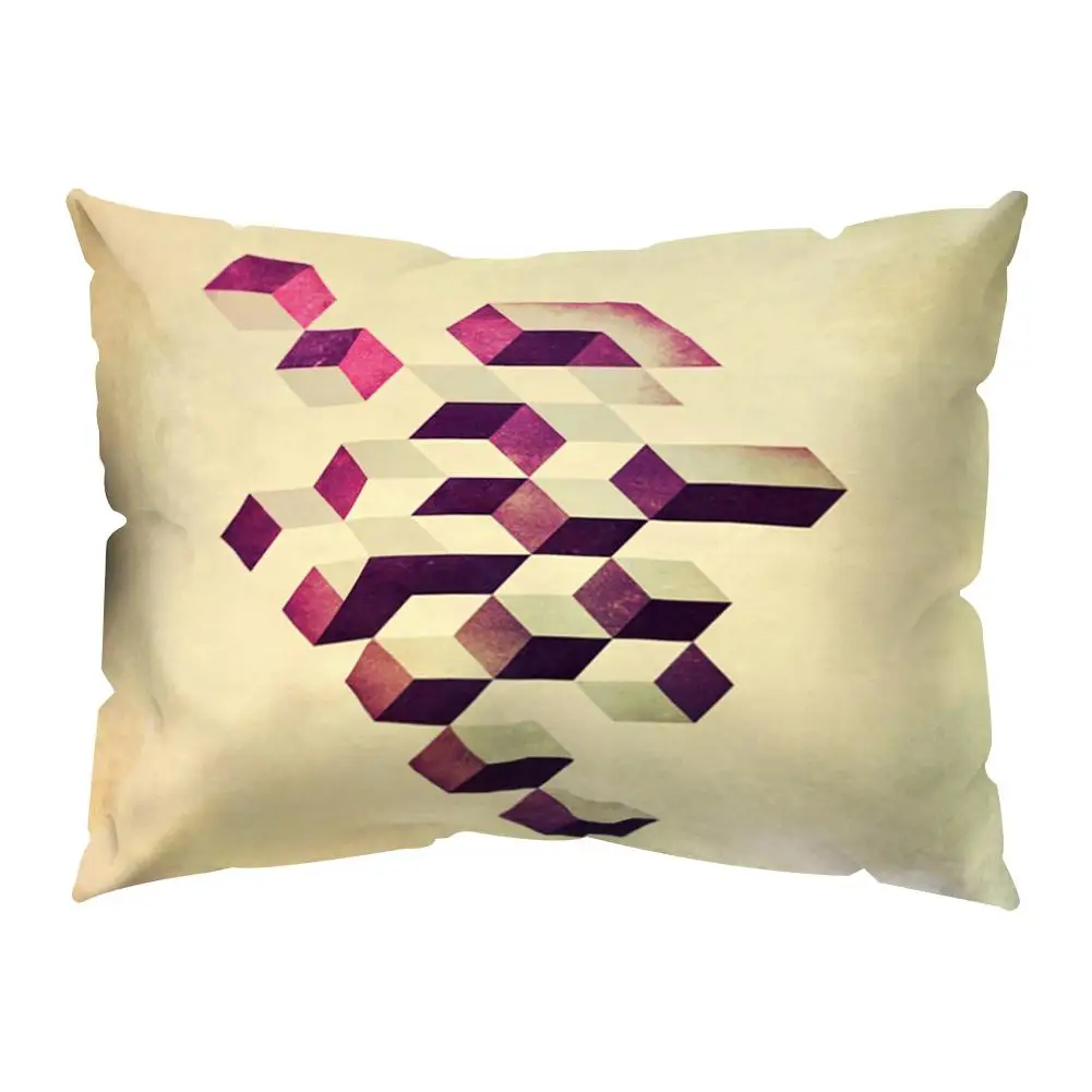 30x50cm Fashion Abstract Colorful Pillow Case Home Cool Soft Cool