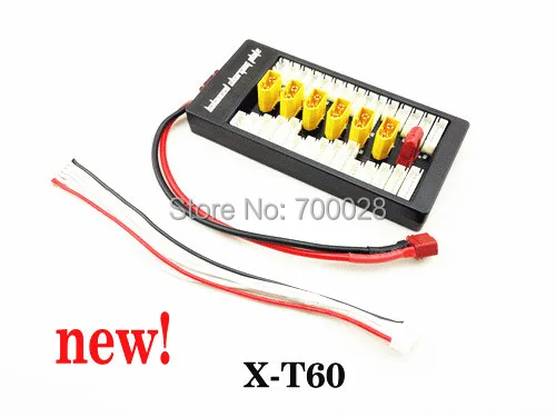 

2S-6S Lipo Parallel Charging Board Balance / Charging Plate XT60 Plug - Imax B6 B6AC B8Charger