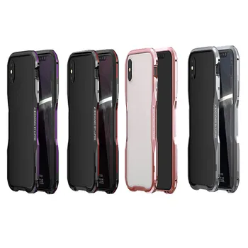 

Phone bumper Case Cover protector Luxury Slim Luphie Aluminum Bumper Metal Replacement for iPhone x