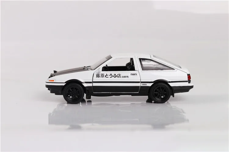 1/32 Diecasts& Toy транспортные средства TOYOTA AE86 супер модель автомобиля со звуком и светом коллекционная машинка Игрушки для мальчиков подарок для детей brinquedos