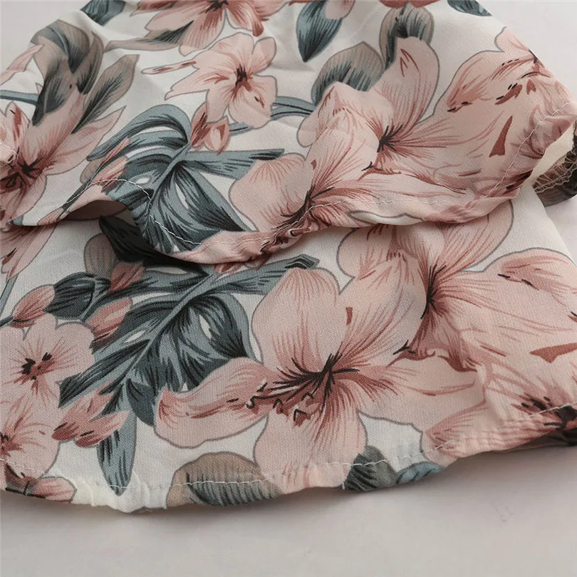 Fashion Girls Women Summer Ladies Casual Daily Playsuits Printing Long Sleeve Loose Beach Casual Jumpsuit Playsuits #4F12 (12)