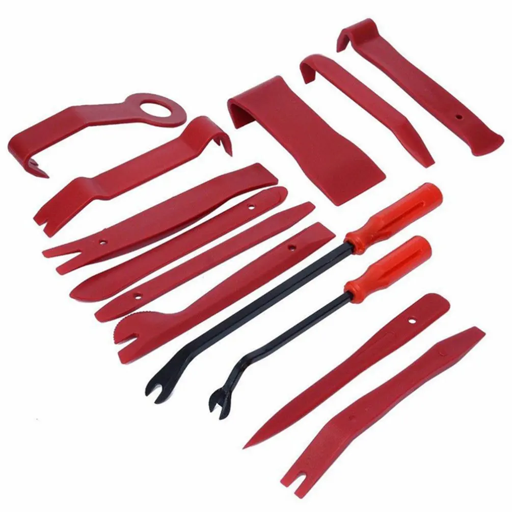 13pcs/set Plastic Pry Tool Trim Dashboard Door Clip Panel Removal Installer Opening Repair Tool for PC Phone Disassembly Set