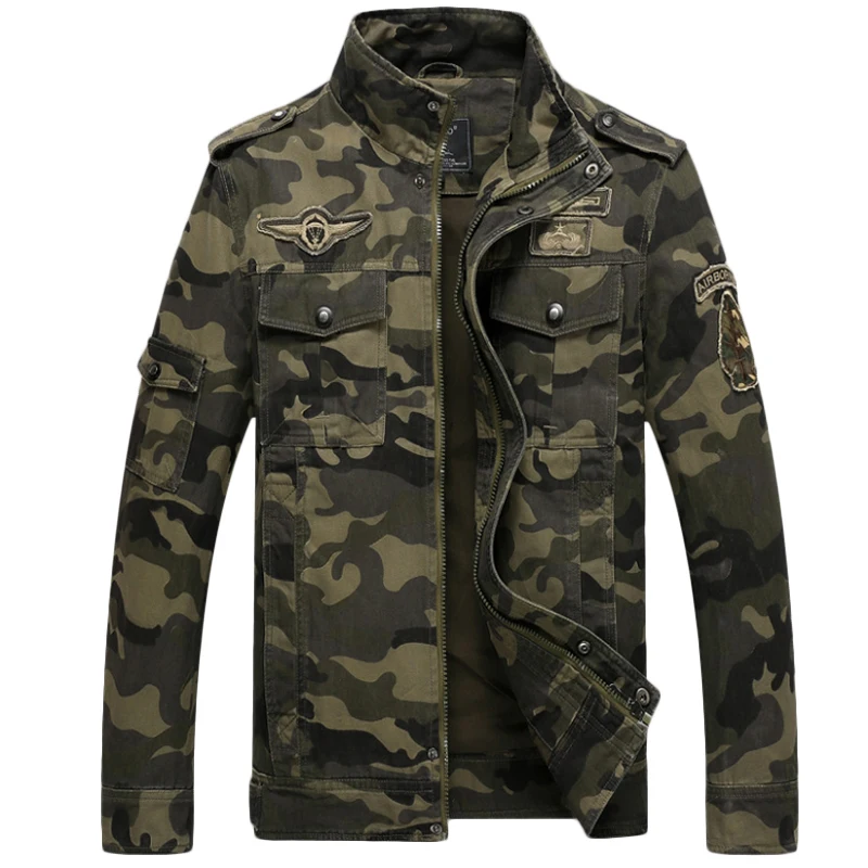 Military Jacket Men Camouflage Coats Tactical Army Outdoors Jackets Men