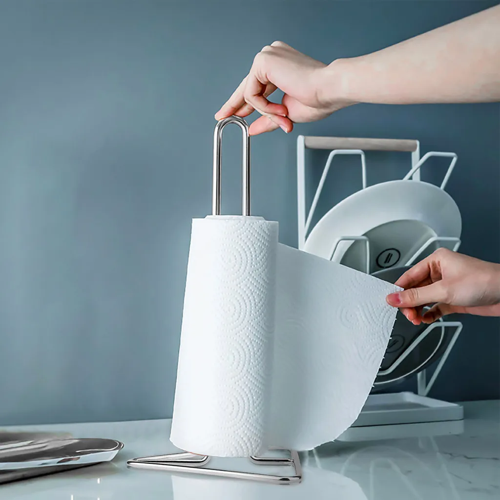

Diversified Paper Towel Holder Toilet Roll Paper Towel Rack Stand Holder Dining tools tool sets herramientas decoration home