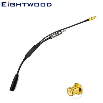 

Eightwood Conversion FM/AM to FM/AM/DAB Car Radio Antenna Aerial Converter/Splitter with MCX Male RG174 for Car Digital Radio