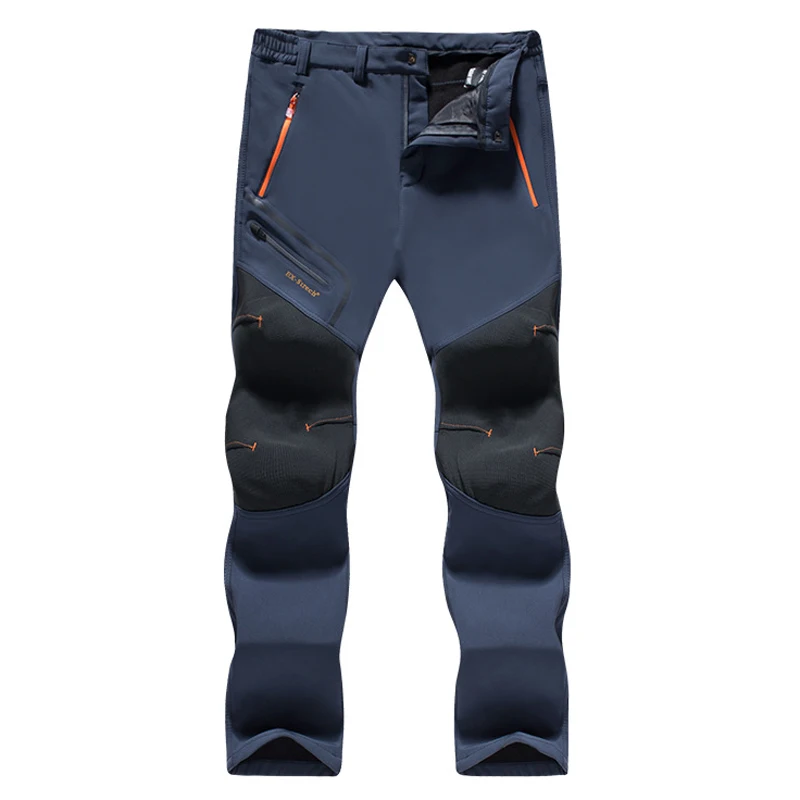 Otoño Invierno al aire libre senderismo terciopelo grueso caliente hombres mujeres Sport Softshell pantalones impermeables Camping esquí Trekking Pantalones Otoño Invierno al aire libre senderismo terciopelo grueso caliente hombres mujeres Sport Softshell pantalones impermeables Camping esquí Trekking Pantalones