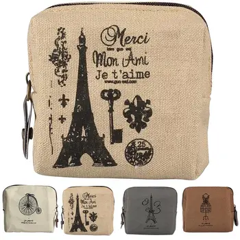

New Coin Purses New Style Canvas Coin Wallet High Quality Child Women Change Purse Lady Portable Small Zipper Key Pouch Gift