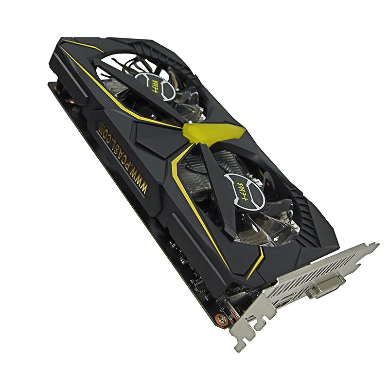 Новая Оригинальная видеокарта ASL GTX 1050 2GR5 Warhawk для настольного компьютера, офиса для nVIDIA Geforce GT 1050 Hdmi Dvi