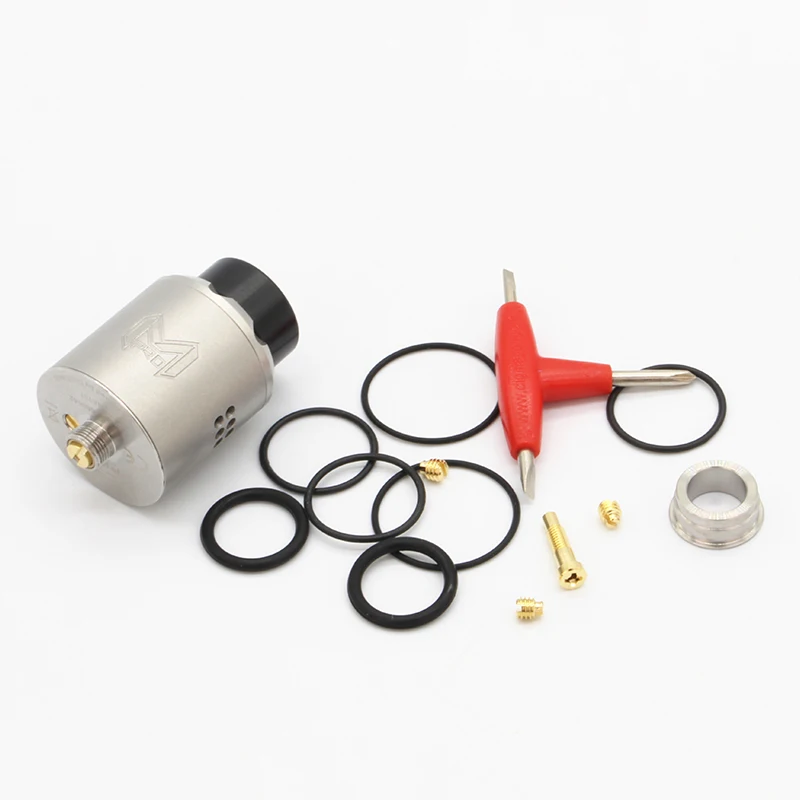 Digiflavor Mesh Pro RDA Atomizer Postless Clamp  Deck Supports Mesh Wire Coils Fits Electronic Cigarette Aegis MOD Vape 06