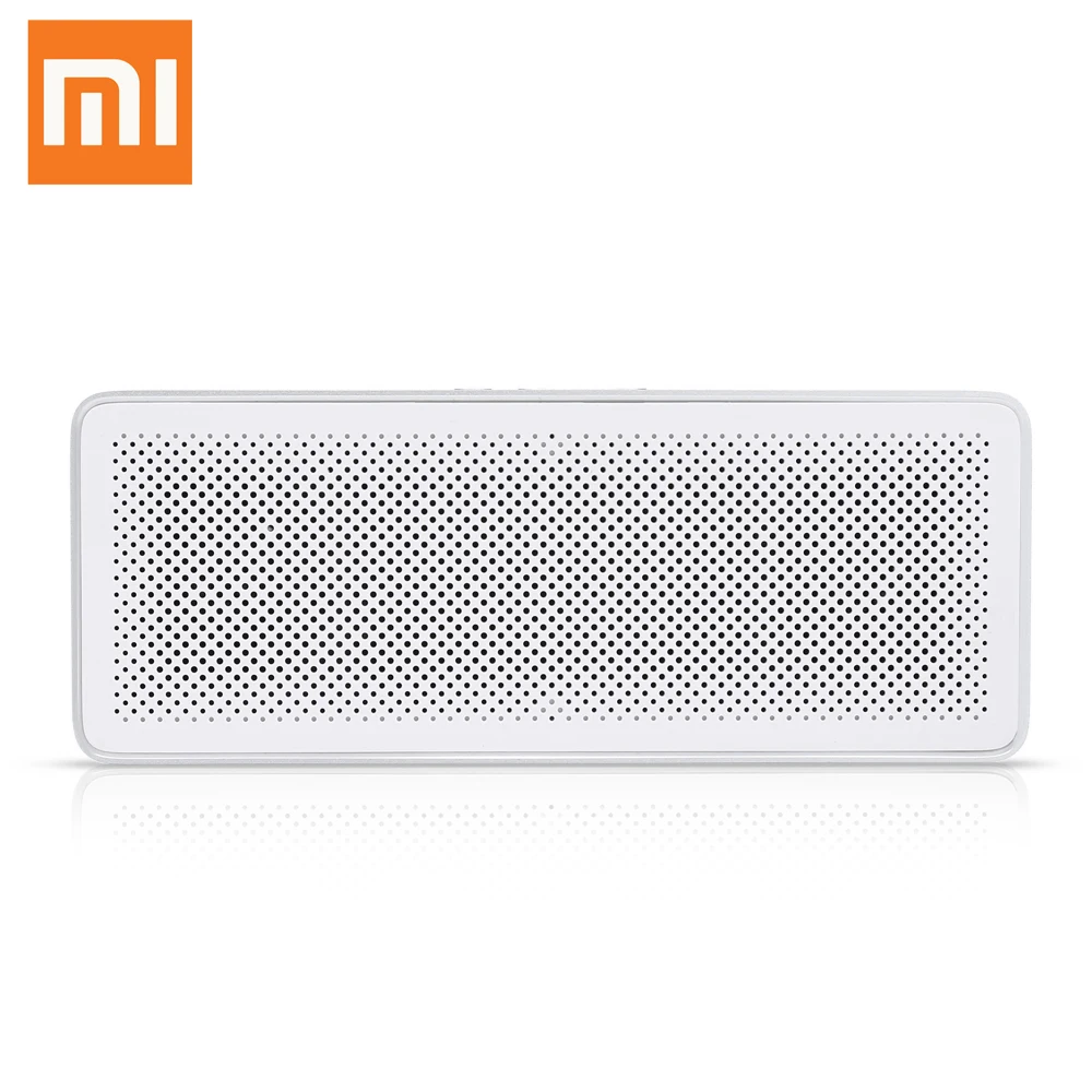 Xiaomi квадратная коробка 2 возможный Динамик Hands-Free Bluetooth 4,2 громкий динамик беспроводной Soundbox 1200 мАч громкий динамик поддержка AUX MIC