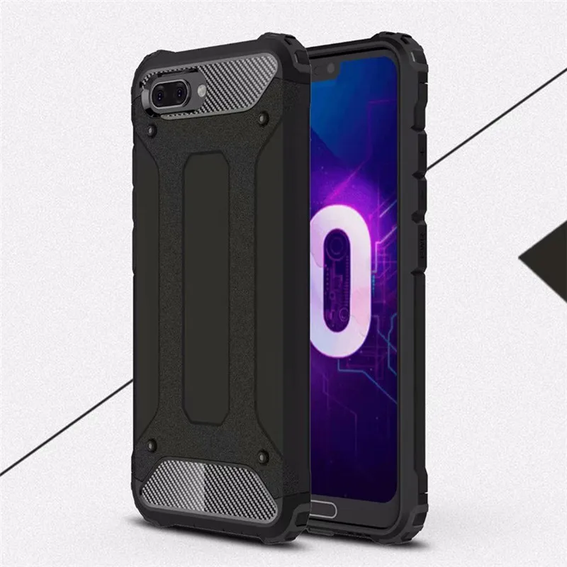 

For Huawei honor 10 Luxury Armor Anti-Shock silicon protection silicone Cover Case For Huawei Honor 10 Honor10 capa coque