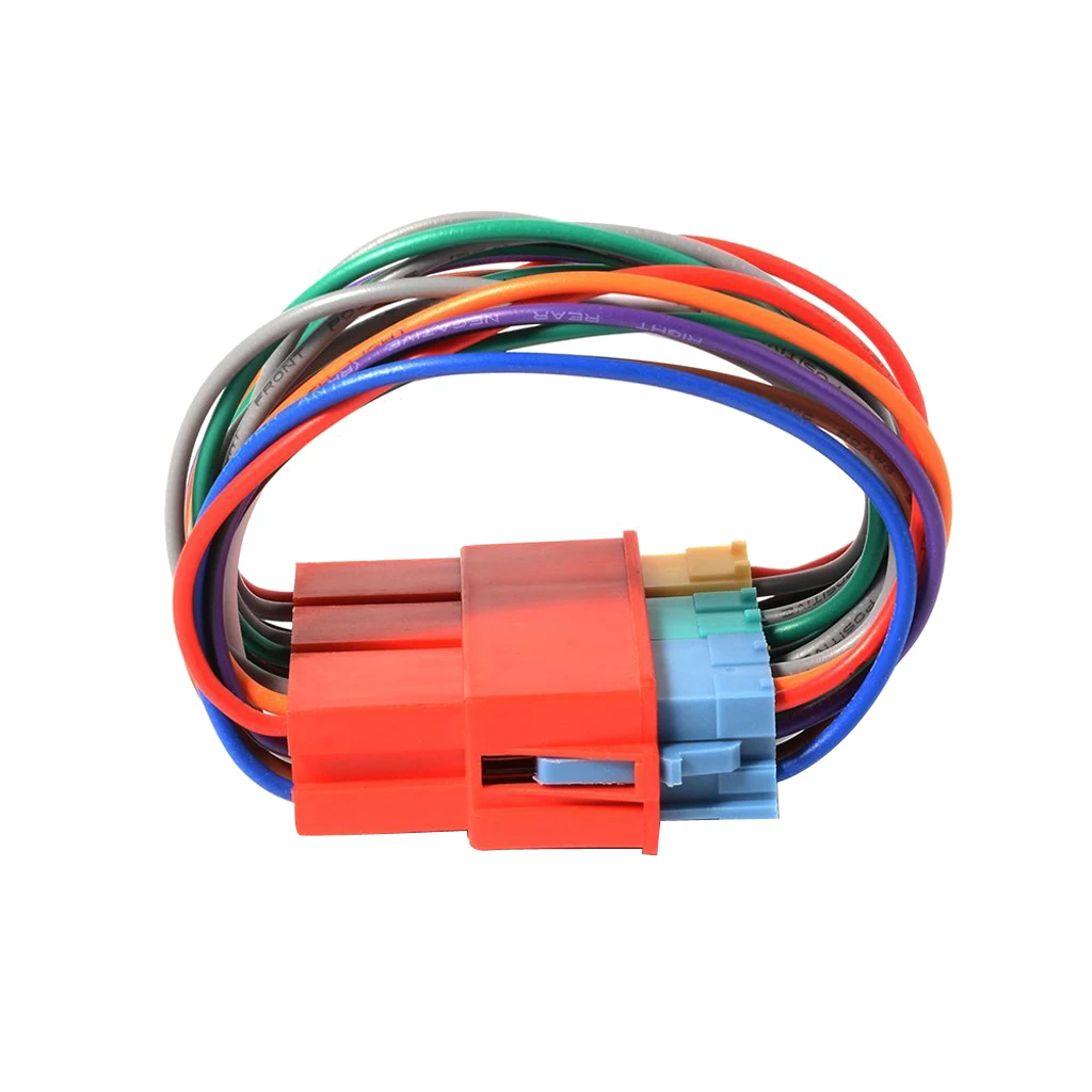 Car Mini ISO Radio Adapter Plug Extension Changer For VW Audi A2 A3 A4 A6 TT