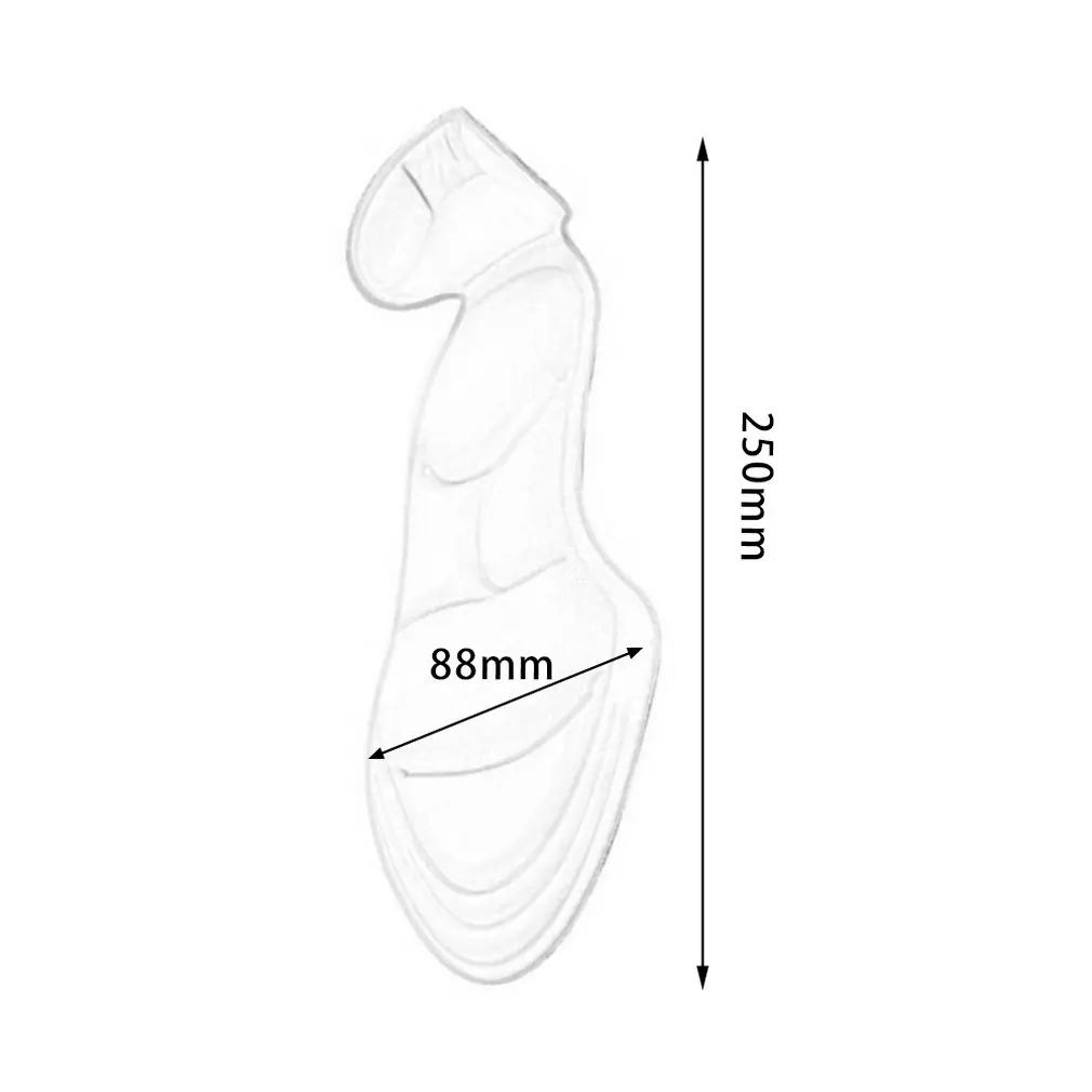 Два в одном стелька под пятку наклейки дышащие впитывающие пот противоскользящие амортизационные арки массаж Высокий Каблук Подушка Женская