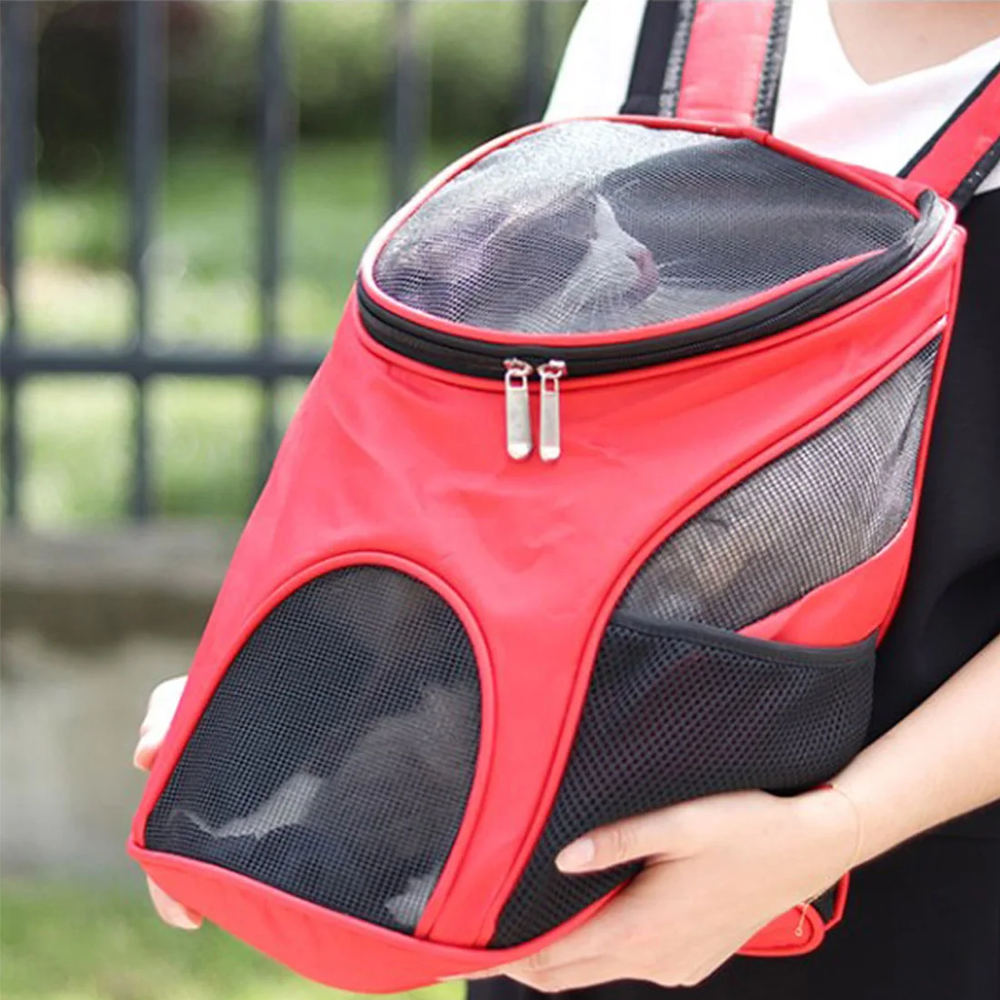 Fashion Bag for Dogs Travel Breathable Mesh Pet Carrier Dog Backpacks