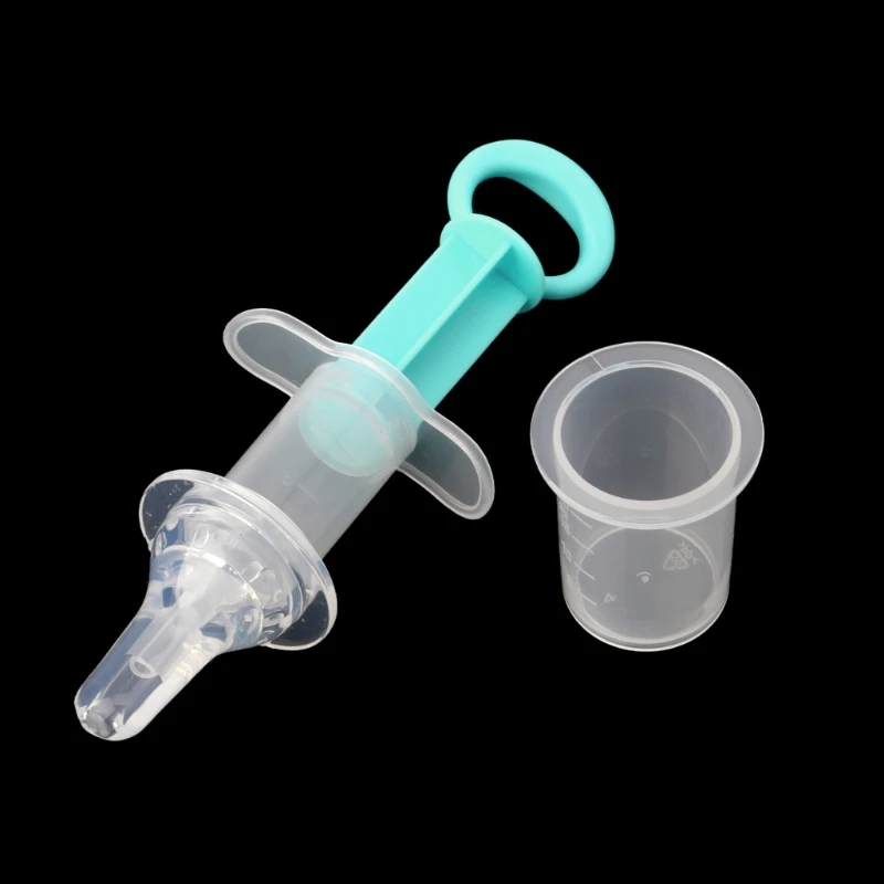 Baby kids smart medicine dispenser Needle Feeder Squeeze Medicine Dropper Dispenser Pacifier Feeding Utensils