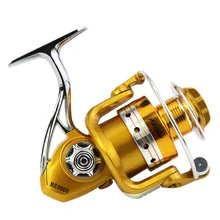 Рыболовная спиннинговая катушка Передаточное отношение 5,2: 1 Подшипник 9+ 1 Алюминиевый сплав модель катушки 2000-5000 модель высокое качество спиннинговая катушка
