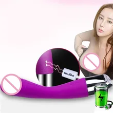 10 Speeds Dildo Vibrator Sex Toys for Woman G-spot Orgasm Clitoris Stimulator AV Stick Erotic Adult Product Female Masturbation