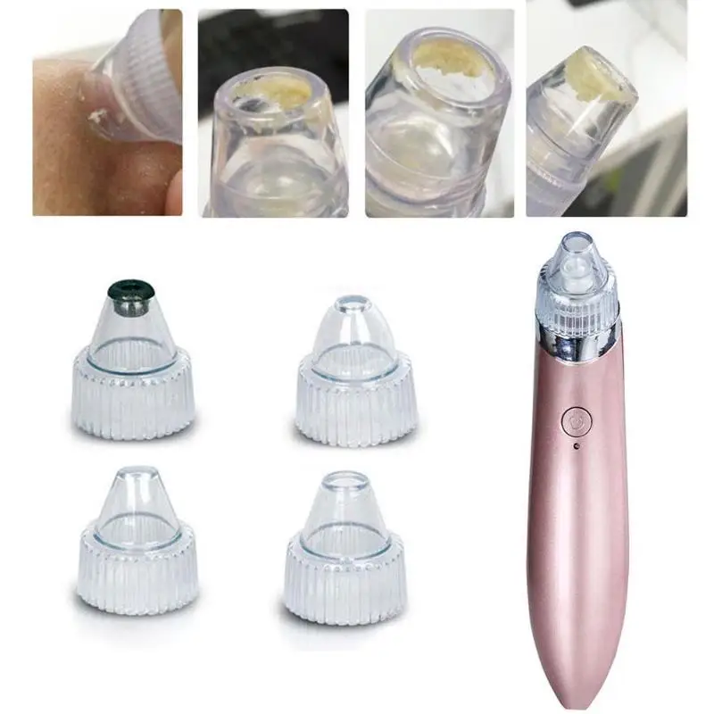 Pore Cleaner Blackhead Remover Vacuum Electric Nose Face Black Dot Dermabrasion Deep Cleansing Skin Care Machine Beauty Tool