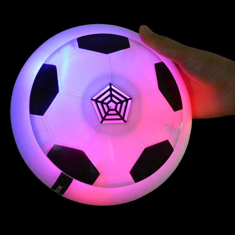 Funny Air Power Indoor Soccer Colorful LED Football Toys Family Interactive Game Children Gliding Toy Cool Birthday Gifts (10)