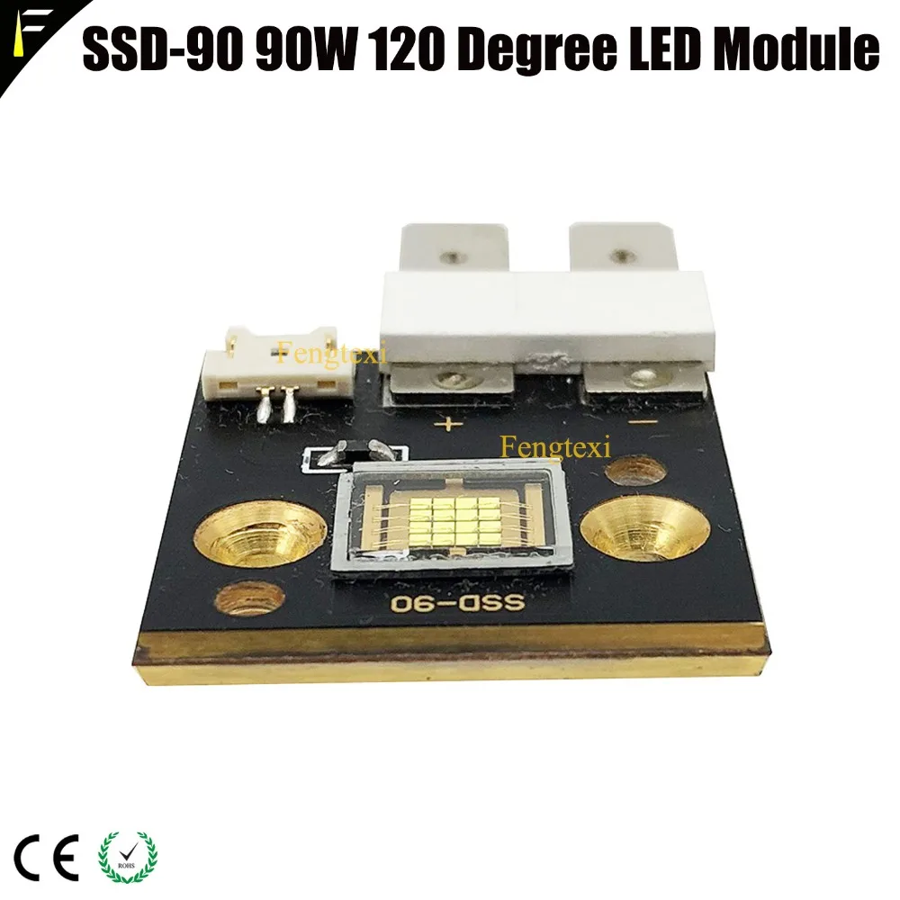  SSD90 SSD-90 90w LED Modul Moving Head Licht 90w COB LED 120 Grad Strahl 6500K zu 7000K Suche Folge