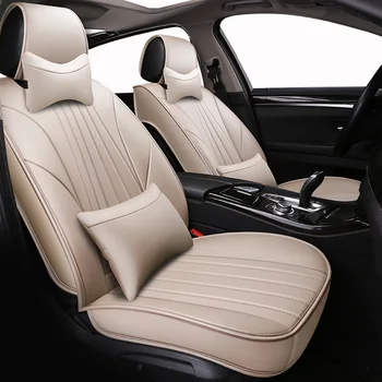 

( Front + Rear ) Special Leather car seat covers For Mercedes Benz A B C Class CLA CLK CLS ML GLA GLK GLE S E G accessories car