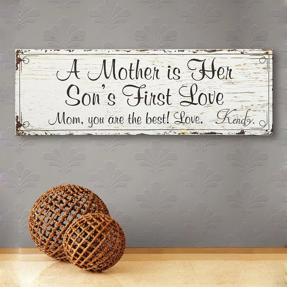 

Party Gift Wedding Canvas Signing Board Canvas Painting-Mother Son's Wedding DIY Decoration FreeShipping