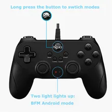 USB проводной геймпад для playstation 3 PC Android мобильный телефон Smart tv Box PUBG игровой контроллер с игровые устройства с джойстиком