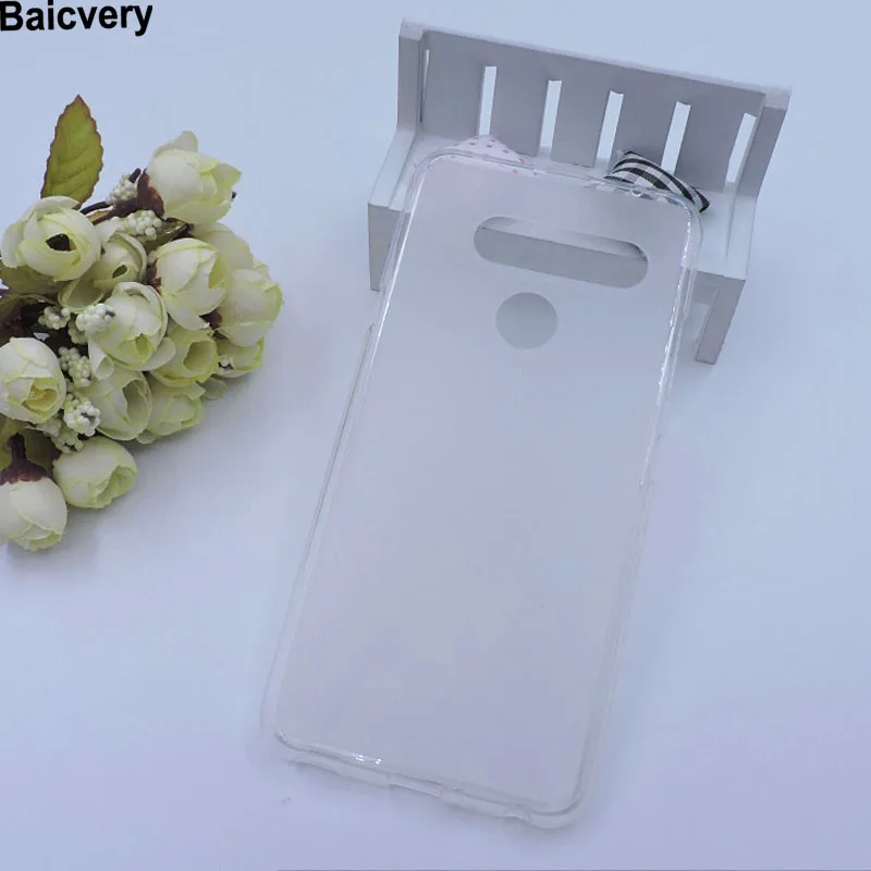 Fashion Back Cover For LG V40 ThinQ Case Soft Silicone TPU Funda LGV40 V 40 |
