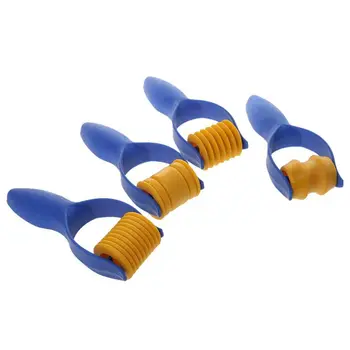 

HOT SALE 4 pcs Roll Stamping Tool Clay Modeling Tool Modeling Paste Plastic Child Toy
