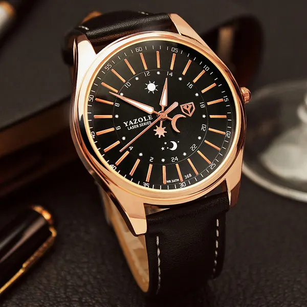 YAZOLE Wrist Watch Men 2018 Top Brand Luxury Famous Wristwatch Male Clock Quartz Watch Hodinky Quartz-watch Relogio Masculino YAZOLE Wrist Watch Men 2018 Top Brand Luxury Famous Wristwatch Male Clock Quartz Watch Hodinky Quartz-watch Relogio Masculino