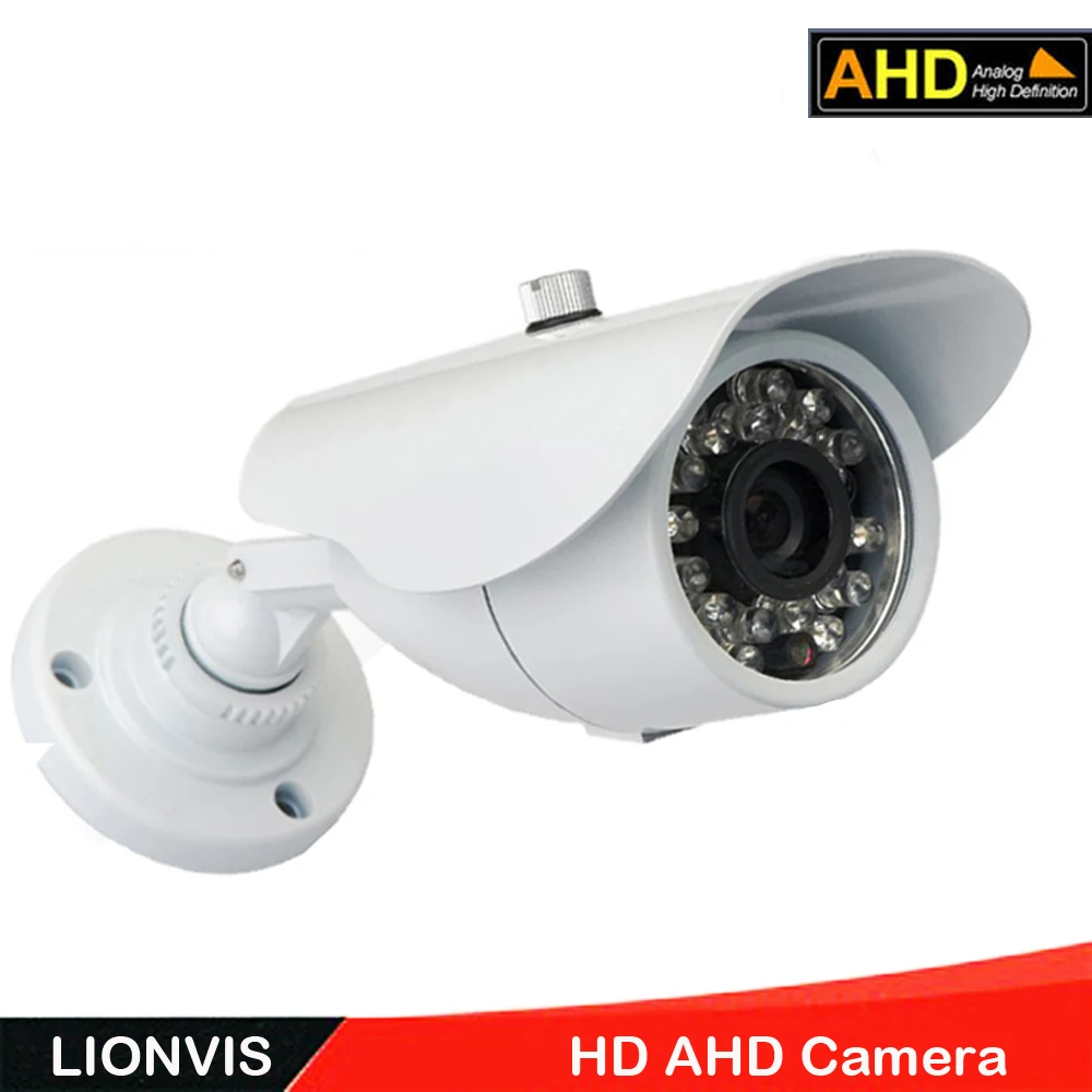 

720P AHD Analog High Definition CCTV Security Camera 1.0MP AHD-M 24 Leds Night Vision Outdoor Surveillance Camera