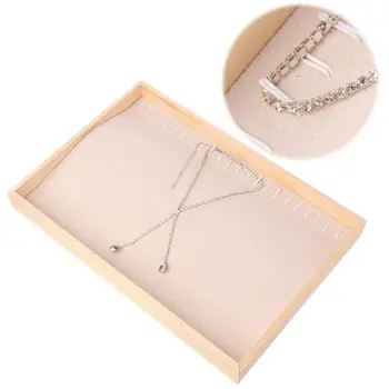 

Necklace Display Plate Multi-functional Jewelry Tray Storage Retro Watches Earrings Bracelet Brooch Container