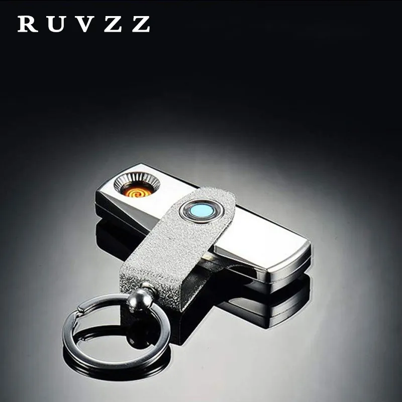 2018 Electronic Keychain Lighter USB Rechargeable Heating Wire