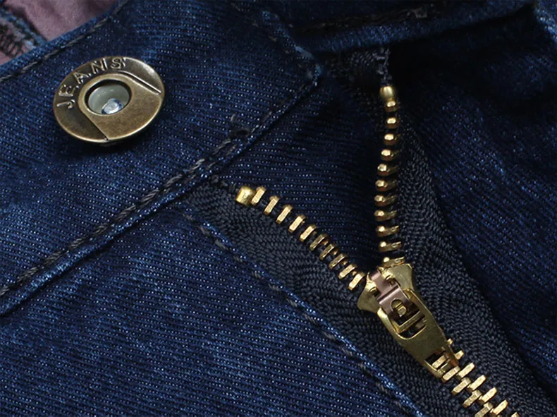 Новое поступление, джинсы для мужчин, весна-осень, мужские повседневные Высококачественные эластичные джинсовые штаны классического кроя, черные, синие мешковатые брюки CF244