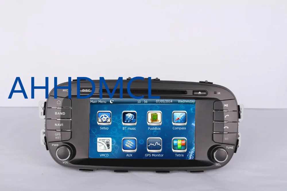 Best AHHDMCL Car Multimedia Player DVD Stereo Audio Radio GPS Navigation For Kia Soul 2014 2015 2016 2017 1