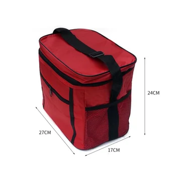 

Custom Oxford Cloth Insulation Ice Pack Takeaway Food Package Fresh Food Picnic Bag Keep Temperature Storage Bag