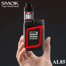 SMOK AL85 Kit Electronic Cigarette Vaporizer Alien 85W Vape Box Mod E Cigarette Mech Mod Kit VS Istick Pico 25 Subox Mini S067